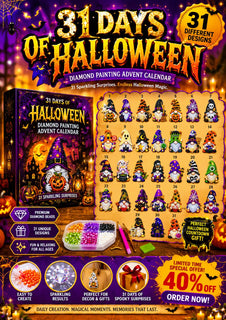 SpookySpark – Halloween Diamond Art Surprise Calendar
