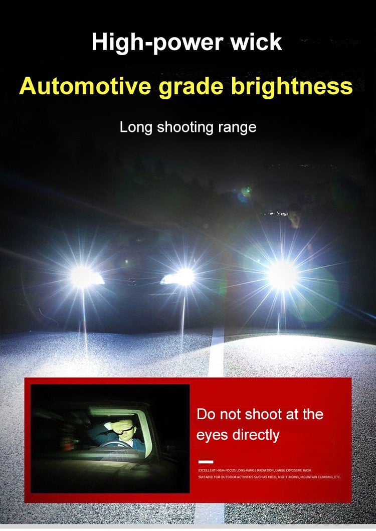BrightForce – Multifunctional Rechargeable LED Flashlight