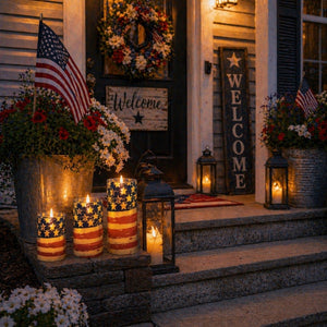 FreedomFlame – USA Inspired Flameless Candle Collection