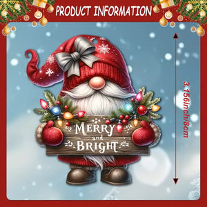 GnomeMagic - Unique Wooden Christmas Tree Ornaments