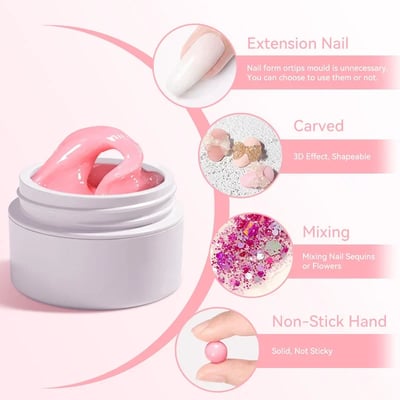 (🎁2024 New Year Hot Sale🎁)Nail Extension Builder Gel💅