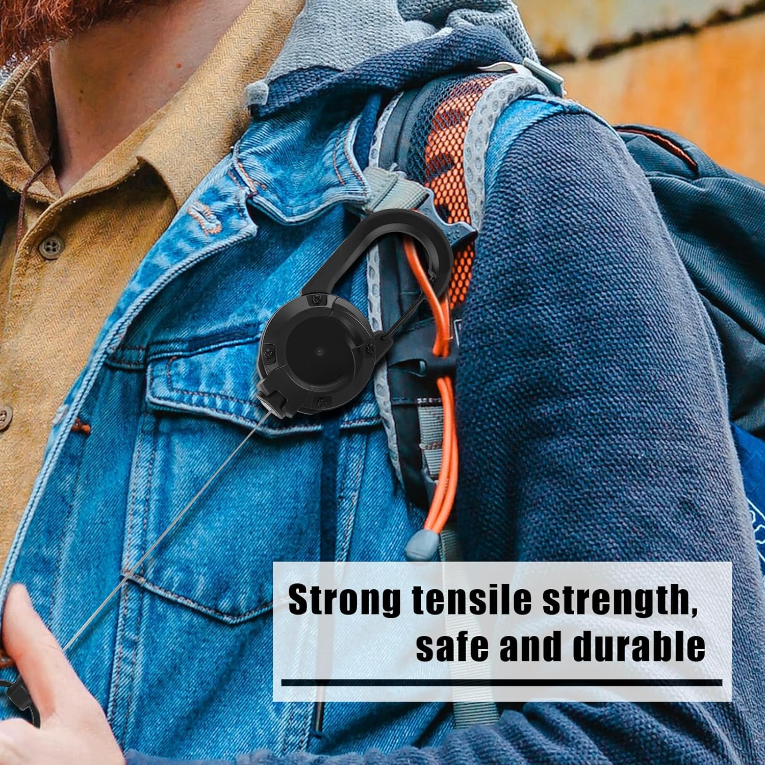 TactiPull - Automatic Retractable Keychain