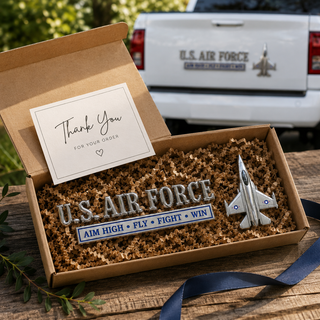 🏆Last Day Promo: 49% OFF! 🎖️U.S. Air Force Aim High Fly Fight Win 3D Metal Car Emblem Badge