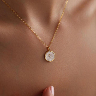 SereneFaith – Vintage Oval Cross Necklace