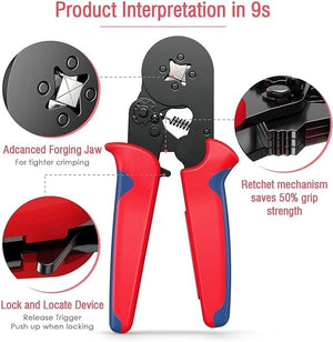 WireGrip - Tubular Terminal Crimping Set