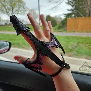 DrakeClaw – Leather Dragon Hand Cuff