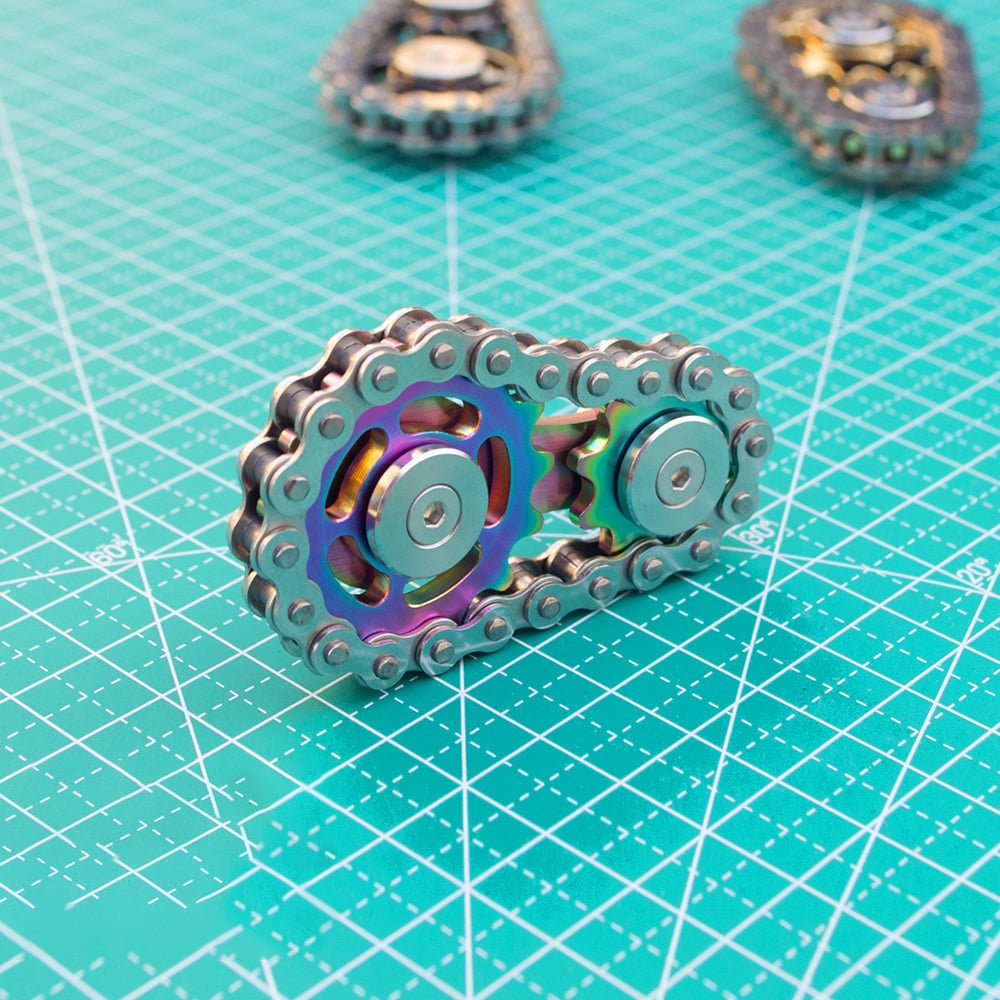 SprockEase – Gear Chain Fidget Spinner