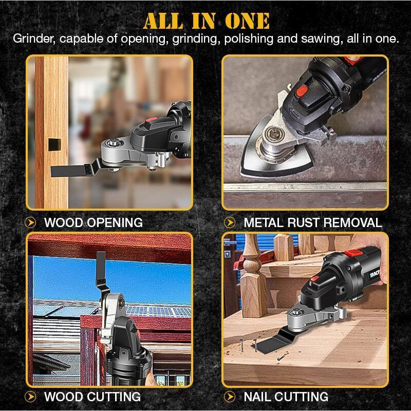 PowerEdge – Universal Angle Grinder Accessory Set