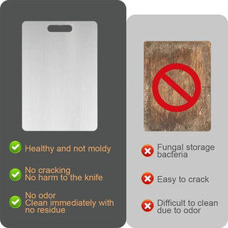 DualBlade - Stainless Steel Chopping Board