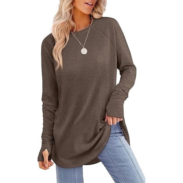 CozyCurve – Women’s Long Sleeve Tunic Top