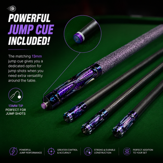 StrikeCore – Carbon Fiber Pool Cue Set