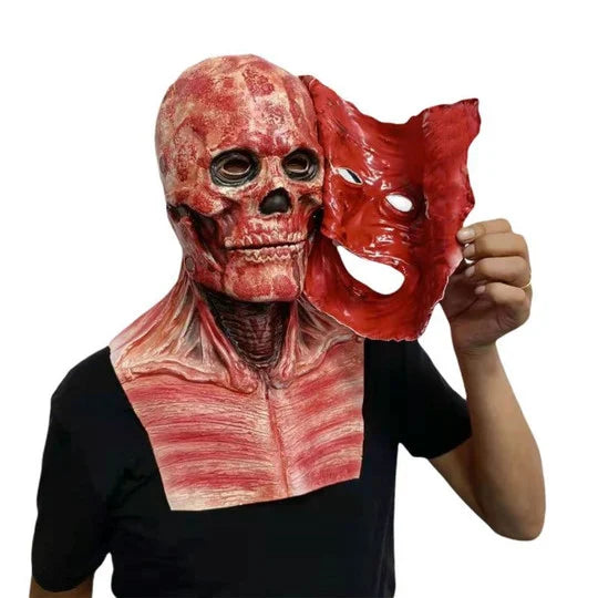 Halloween Blood Double Mask
