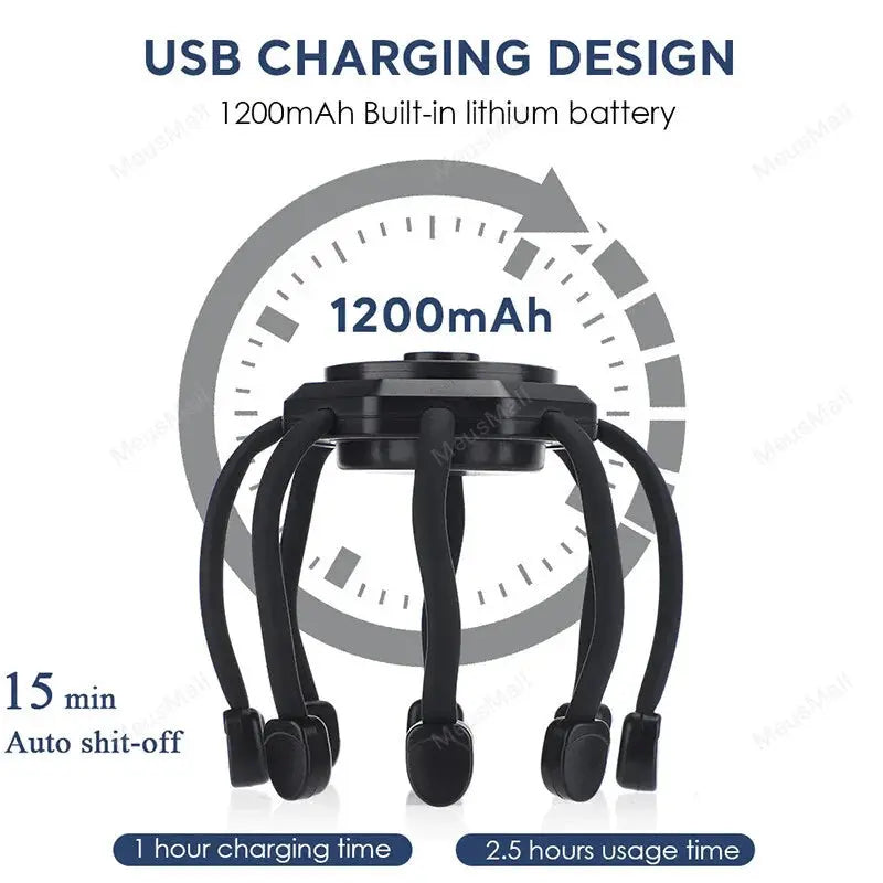 🔥Last day 50% OFF - Ultra Scalp Massager marnetic