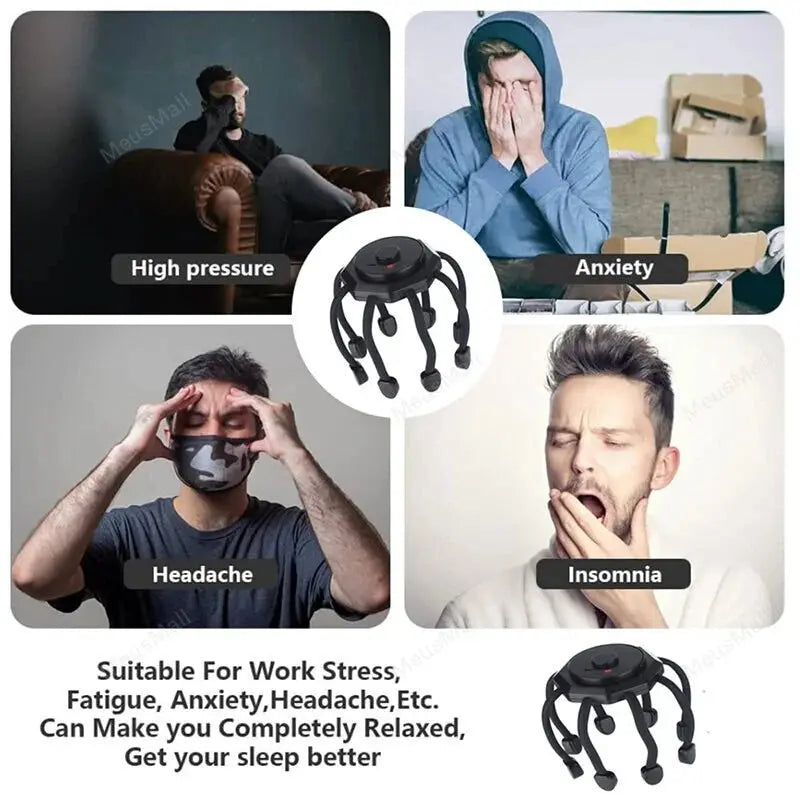 🔥Last day 50% OFF - Ultra Scalp Massager marnetic