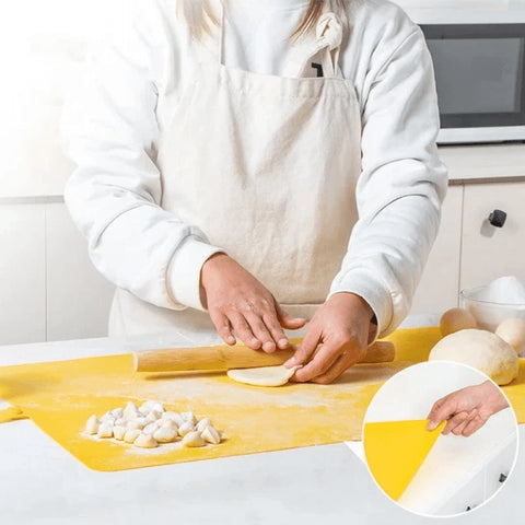 Oversize Kneading Pad Thick Antibacterial Silicone Baking Mat 70x50 Ro –  pocoro