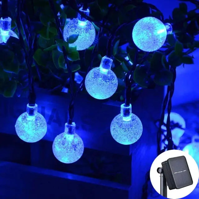 🔥Last Day 50% OFF🔥 - Waterproof Solar Powered LED Outdoor String Lights marnetic