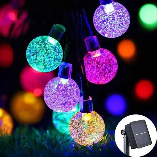 🔥Last Day 50% OFF🔥 - Waterproof Solar Powered LED Outdoor String Lights marnetic