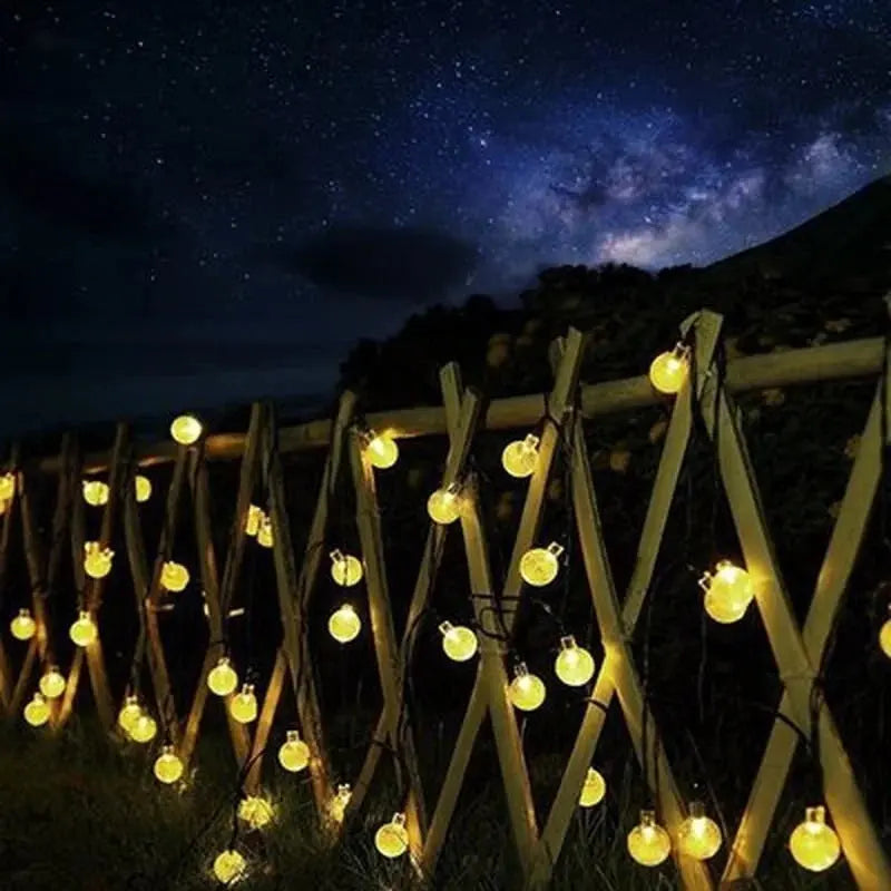 🔥Last Day 50% OFF🔥 - Waterproof Solar Powered LED Outdoor String Lights marnetic