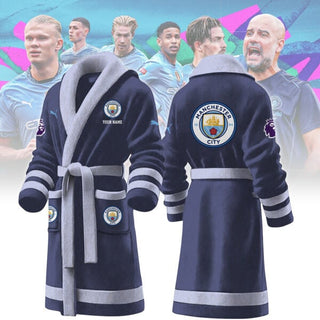 LuxeLounge – Ultra-Soft Fleece Bathrobe
