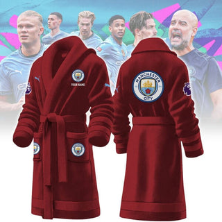 LuxeLounge – Ultra-Soft Fleece Bathrobe
