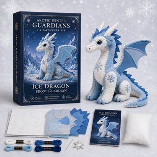 Arctic Winter Guardians DIY Patchwork Kit – Create Your Own Frosty Mythical Friend