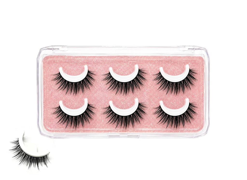 GlamLash – Natural Look Reusable Self-Adhesive Lashes