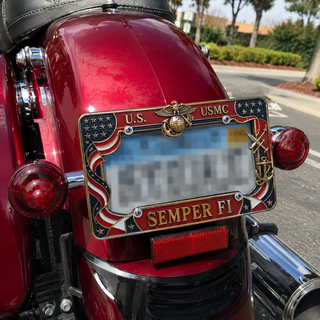 🔥LAST DAY 49% OFF- U.S. Marine Corps Semper Fi License Plate Frame