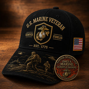 PatriotCrest – faithful  Marine Legacy Cap