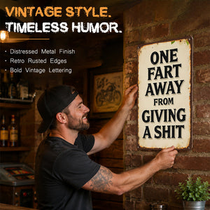BoldBanters – Sarcastic Man Cave Metal Sign