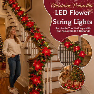 ChristmasLume – Premium Christmas Flower String Lights