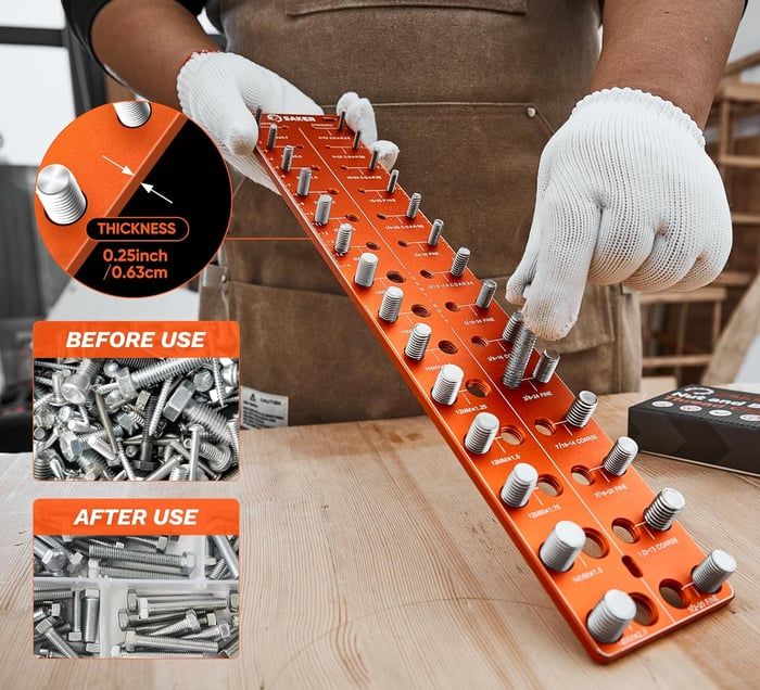 BoltPro - Professional Nut & Bolt Thread Checker