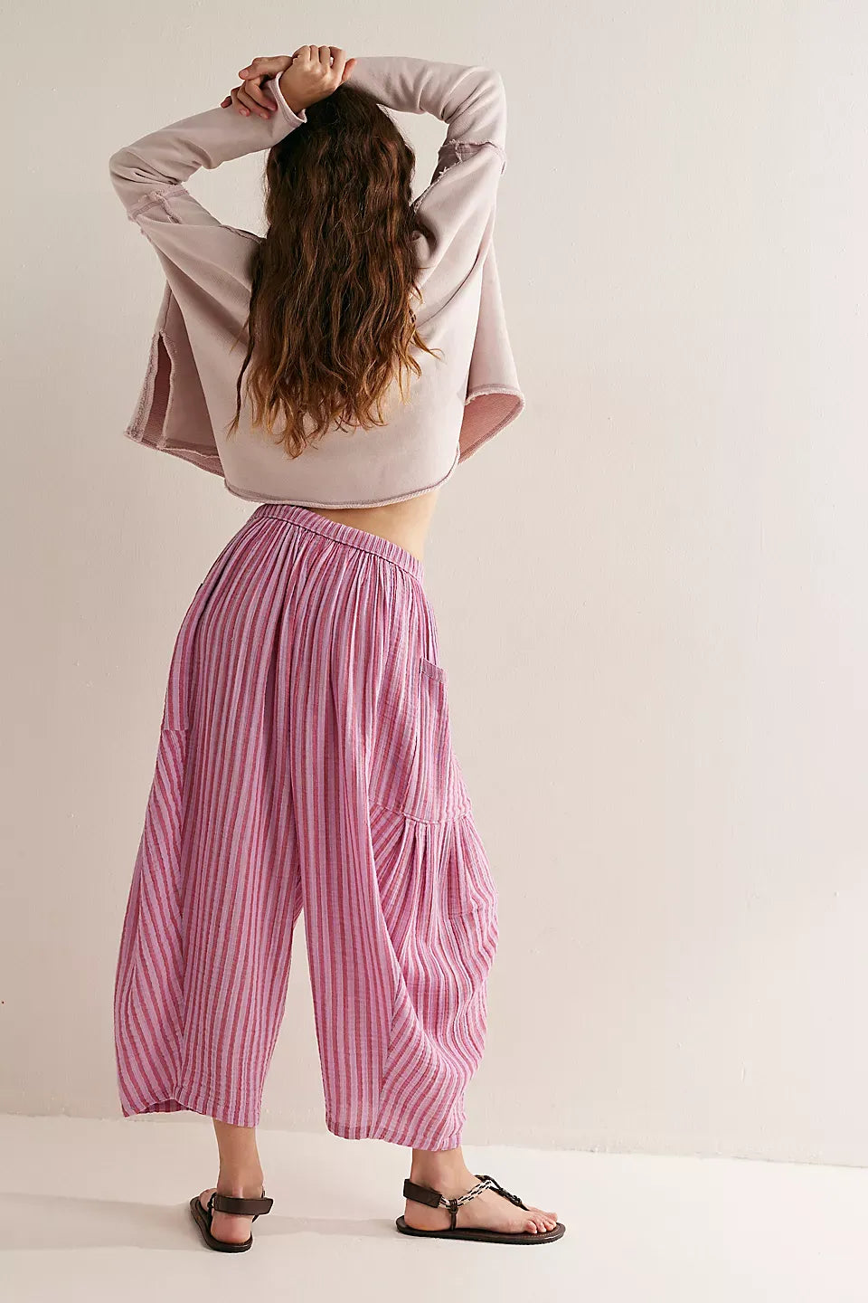 LuxeLines – Striped Comfort Pants