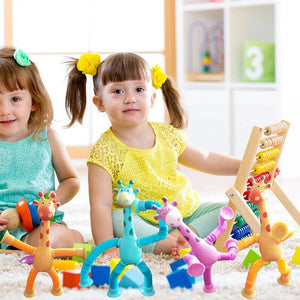 GiraffeStretch – Fun Telescopic Suction Toy