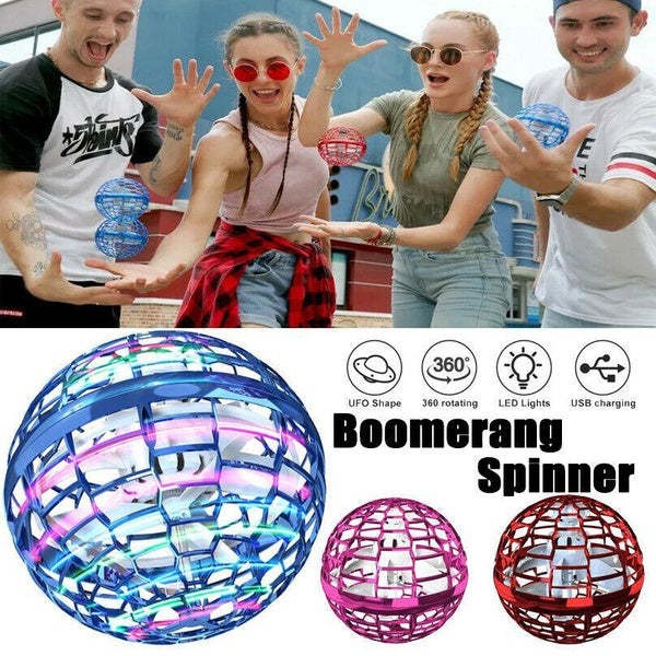 AeroSphere - Self-Returning LED Toy