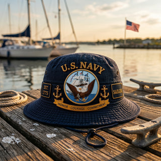 U.S. Navy Veteran Boonie Hat — A Sailor Once, A Sailor Always