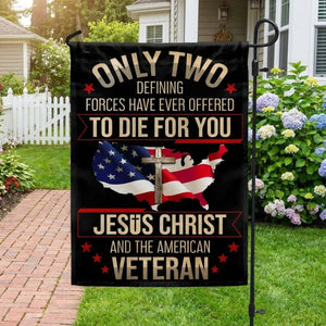 HonorWave – Premium Veteran Tribute Garden Flag