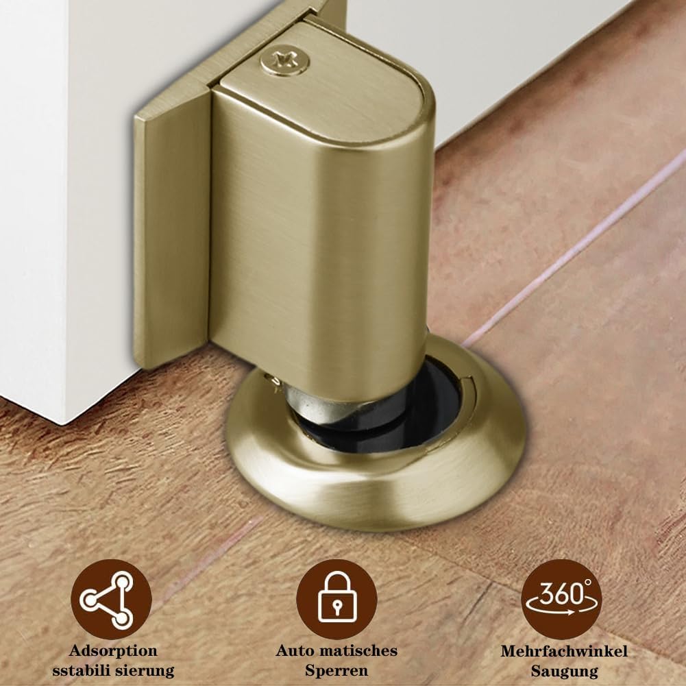 SilentGuard – Strong Hold Magnetic Door Stopper