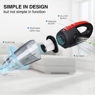 PowerVac – High Suction Cordless Handheld Vacuum