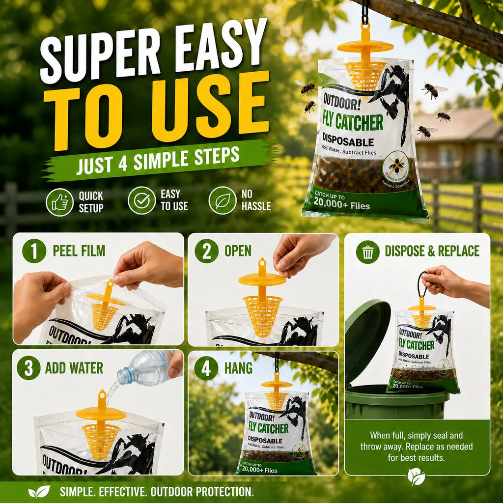 PestShield – Fast Acting Outdoor Fly Traps