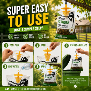 PestShield – Fast Acting Outdoor Fly Traps