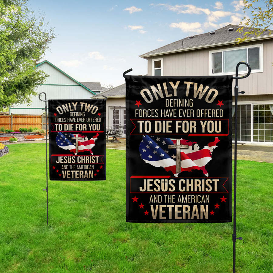 HonorWave – Premium Veteran Tribute Garden Flag