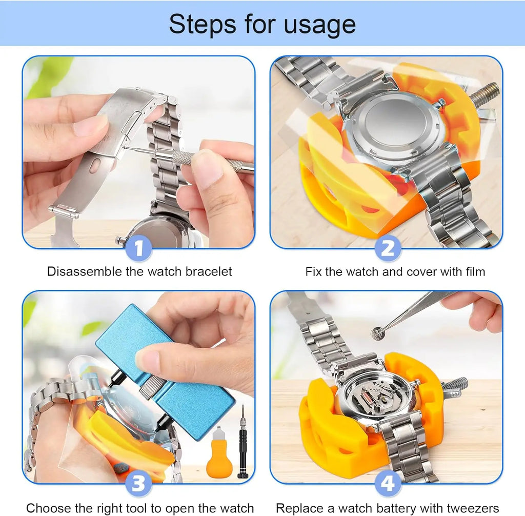 TimeMaster – Complete Watch Repair Toolkit