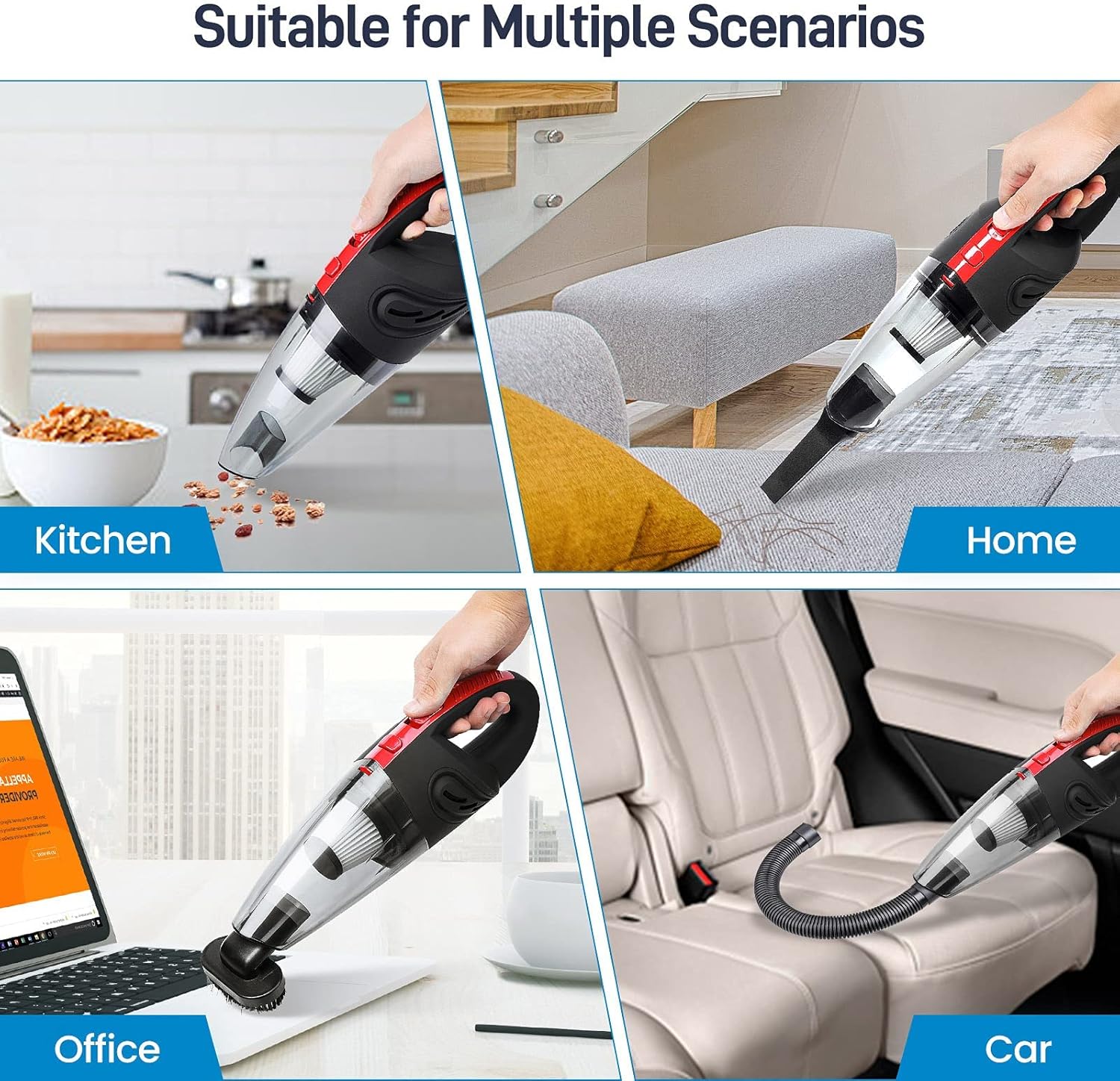 PowerVac – High Suction Cordless Handheld Vacuum
