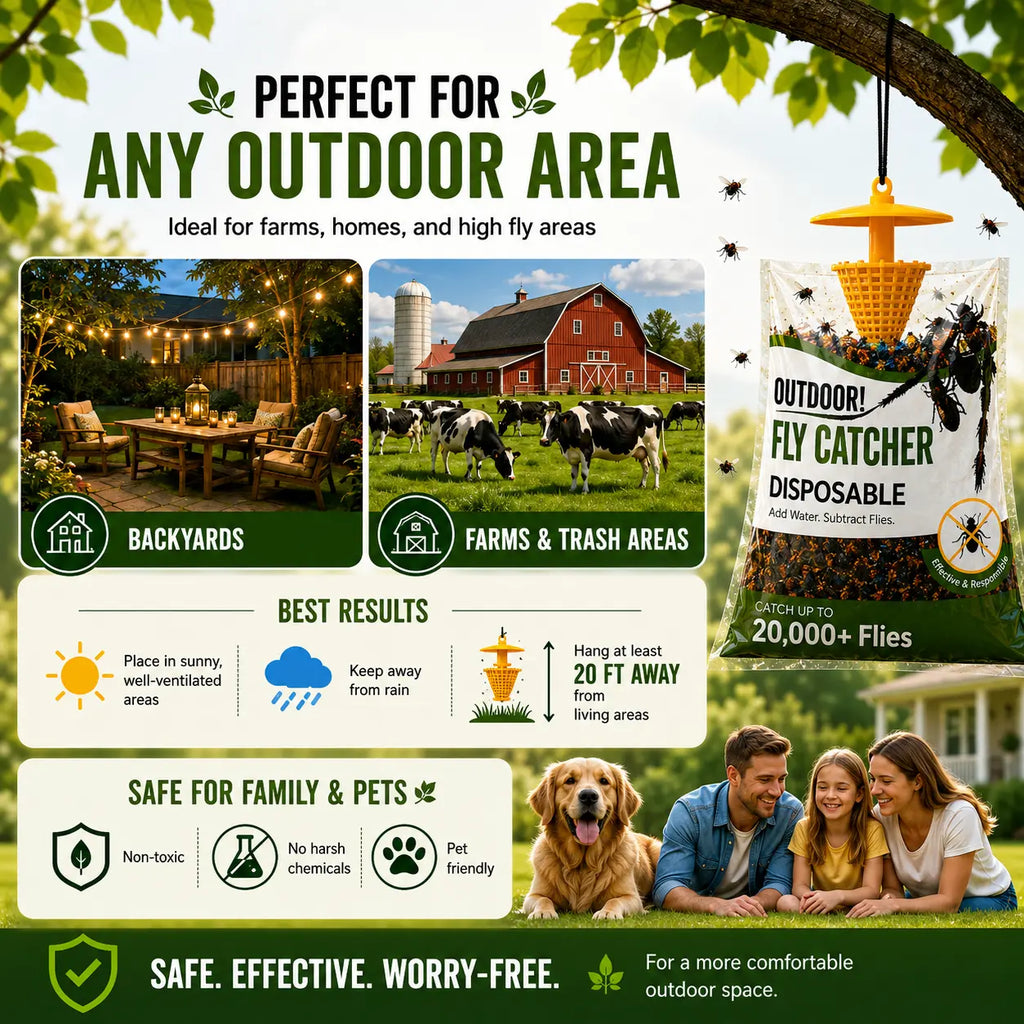 PestShield – Fast Acting Outdoor Fly Traps