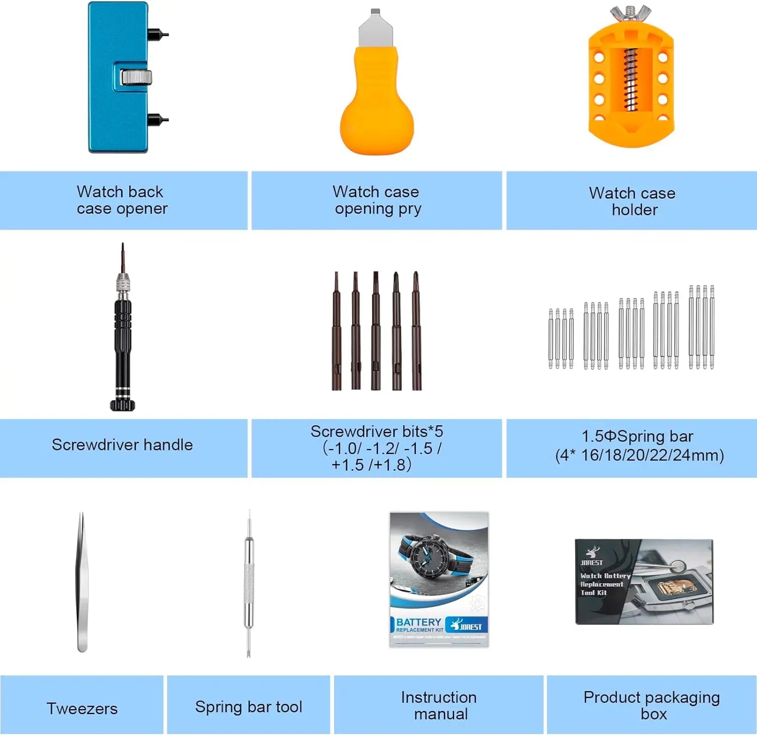 TimeMaster – Complete Watch Repair Toolkit