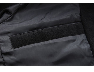 WinterCore – Men’s Single-Breasted Solid Color Jacket