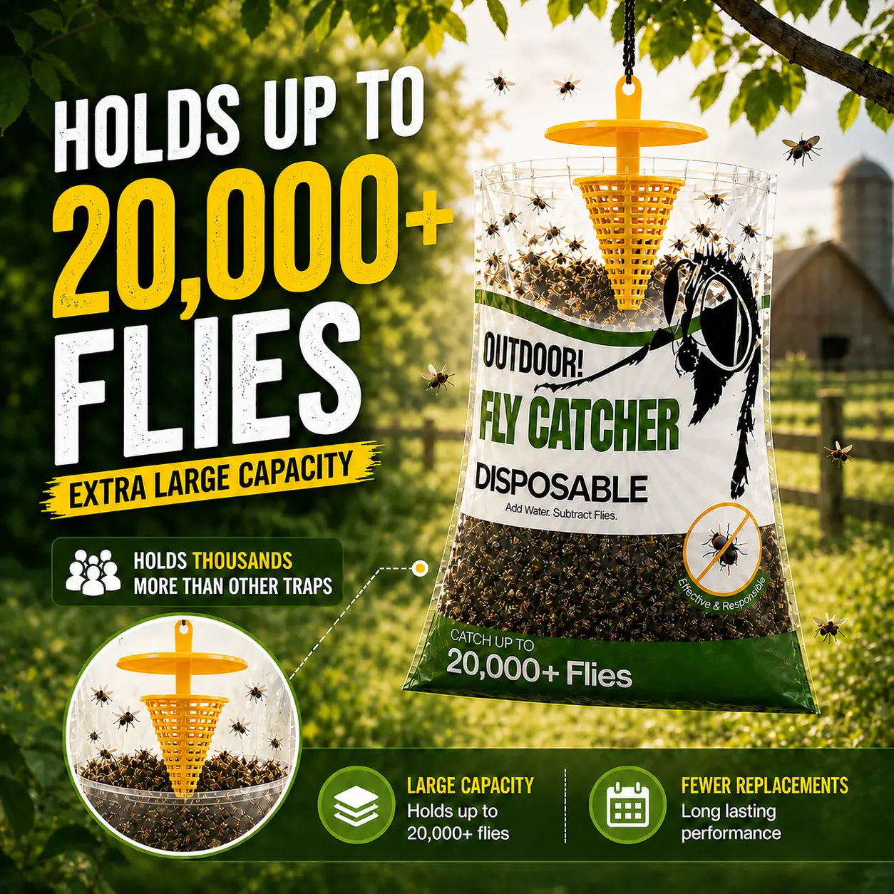 PestShield – Fast Acting Outdoor Fly Traps