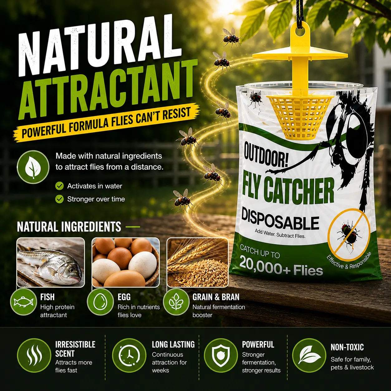 PestShield – Fast Acting Outdoor Fly Traps