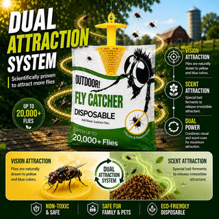PestShield – Fast Acting Outdoor Fly Traps