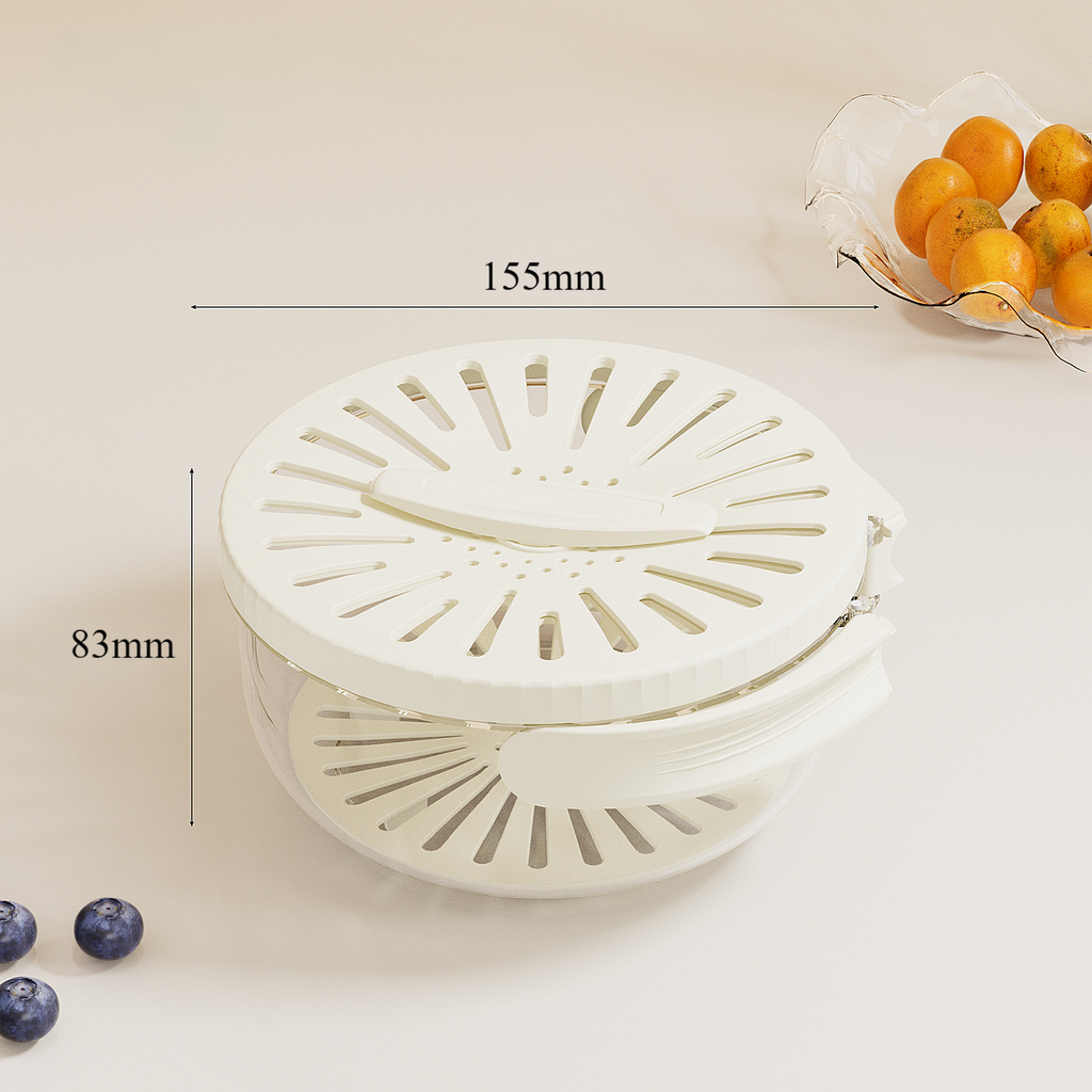 DryKeep – Dual Purpose Basket for Draining and Food Preservation